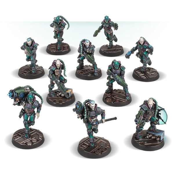  «Набор миниатюр Games Workshop Necromunda: Van Saar Gang (99120599006)», бренда Games Workshop - фото №1