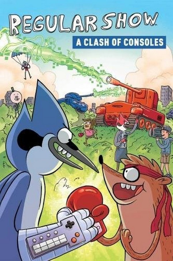 Бумажная книга «Regular Show OGN 3. A Clash of Consoles», авторов Рэйчел Коннор, Роберт Лакетт - фото №1
