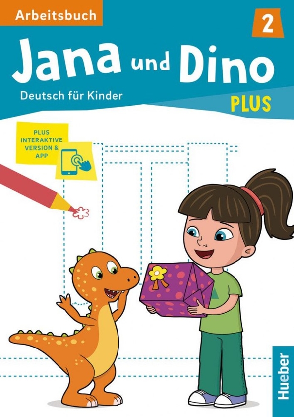 Бумажная книга «Jana und Dino PLUS 2 Arbeitsbuch + interaktive Version», авторов Мануэла Джорджиякаки, Майкл Пристерот - фото №1