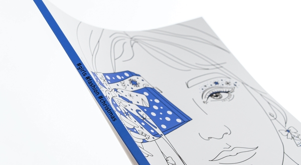 Бумажная книга «#girls#fashion#christmas», автор Валерия Железнова - фото №1