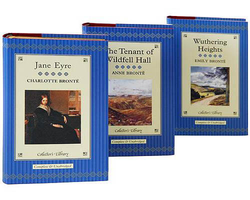 Бумажная книга «Wuthering Heights. Jane Eyre. The Tenant of Wildfell Hall (подарочный комплект из 3 книг)», авторов Шарлотта Бронте, Эмили Бронте, Энн Бронте - фото №1