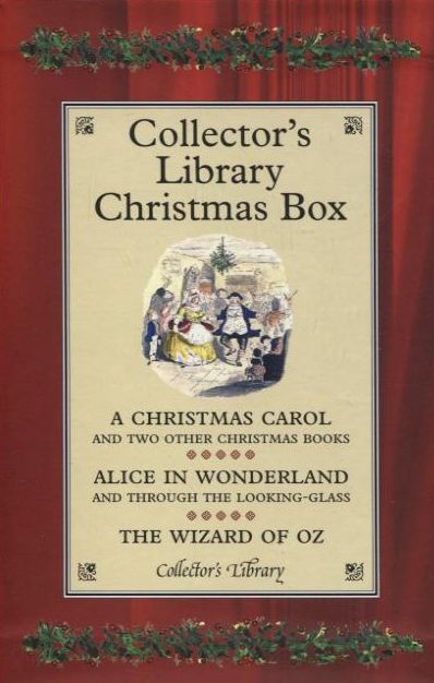 Бумажная книга «Collector's Library Christmas Box. Dickens. A Christmas Carol. Carroll. Alice in Wonderland. Baum. The Wizard», авторов Чарльз Диккенс, Льюис Кэрролл, Лаймен Фрэнк Баум - фото №1