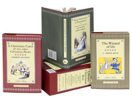 Бумажная книга «Collector's Library Christmas Box. Dickens. A Christmas Carol. Carroll. Alice in Wonderland. Baum. The Wizard», авторов Чарльз Диккенс, Льюис Кэрролл, Лаймен Фрэнк Баум - фото №1