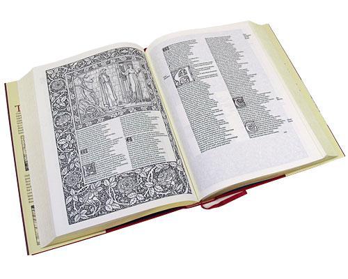 Бумажная книга «The Kelmscott Chaucer», автор Джеффри Чосер - фото №1