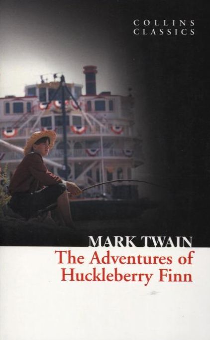 Паперова книга «Adventure of Huckelberry Finn», автор Марк Твен - фото №1