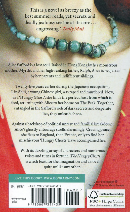 Бумажная книга «The Hungry Ghosts», автор Анна Берри - фото №1