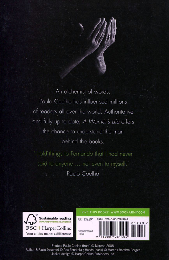 Бумажная книга «A Warrior's Life. A Biography of Paulo Coelho», автор Фернандо Морайс - фото №1