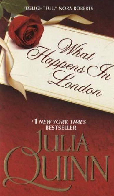 Паперова книга «What Happens in London», автор Джулія Куїнн - фото №1