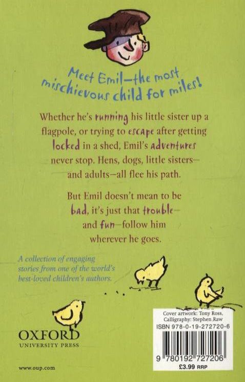 Паперова книга «Emil and the Great Escape», автор Астрід Ліндгрен - фото №1