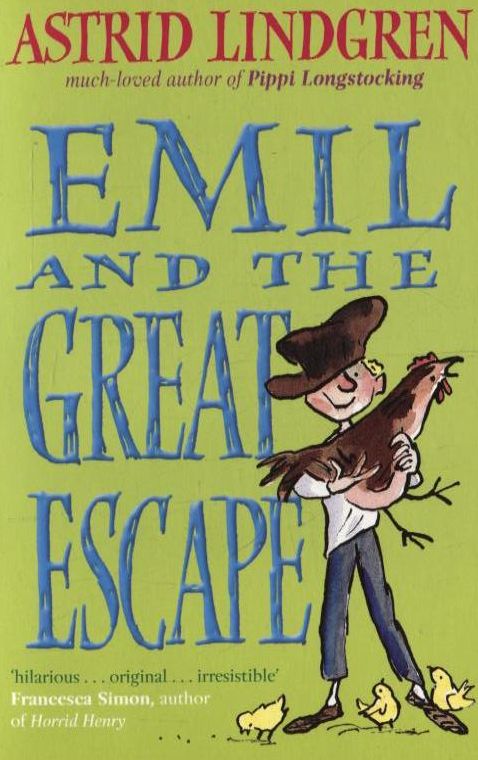 Паперова книга «Emil and the Great Escape», автор Астрід Ліндгрен - фото №1