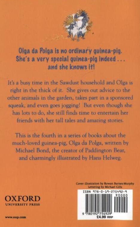 Паперова книга «Olga Takes Charge», автор Майкл Бонд - фото №1
