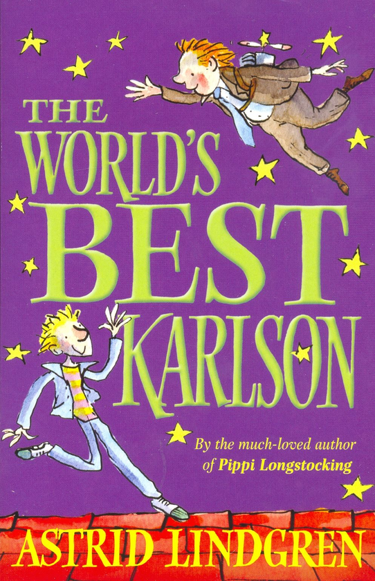 Паперова книга «The World's Best Karlson», автор Астрід Ліндгрен - фото №1
