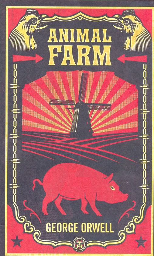 Паперова книга «Animal Farm», автор Джордж Орвелл - фото №1