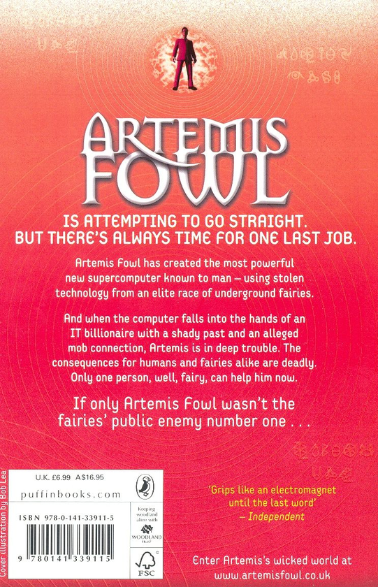 [object Object] «Artemis Fowl and the Eternity Code», автор Йон Колфер - фото №3 - миниатюра