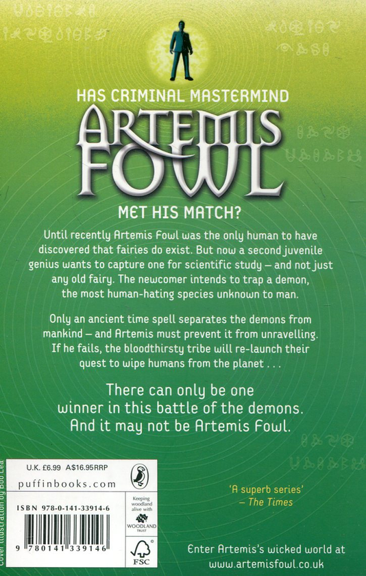 [object Object] «Artemis Fowl and the Lost Colony», автор Йон Колфер - фото №3 - миниатюра