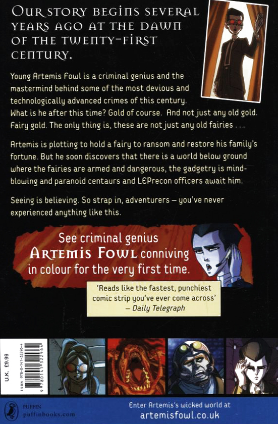 [object Object] «Artemis Fowl. The Graphic Novel», автор Йон Колфер - фото №3 - миниатюра