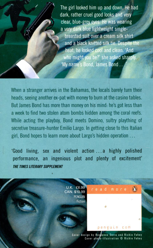 Паперова книга «Thunderball», автор Ян Флемiнг - фото №1