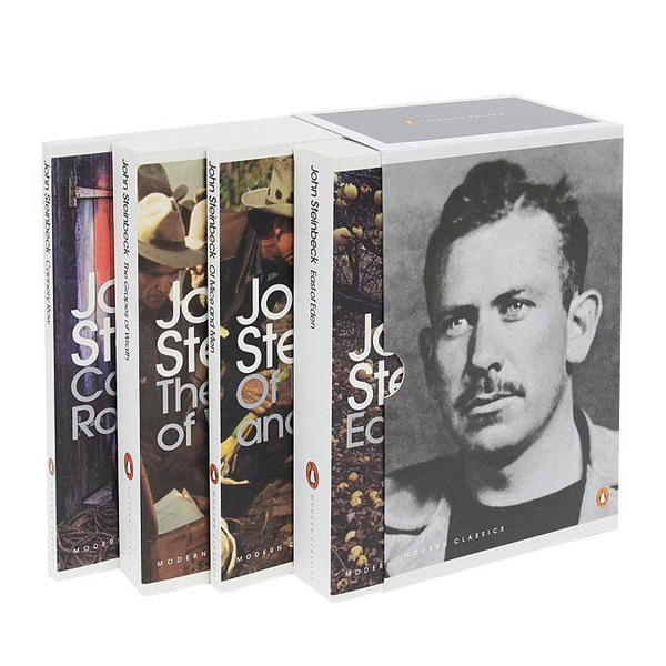 Паперова книга «The Essential John Steinbeck (комплект из 4 книг)», автор Джон Стейнбек - фото №1