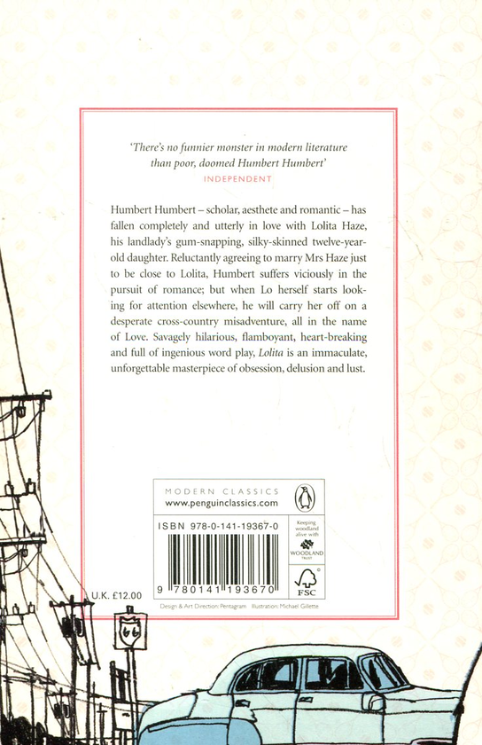 Бумажная книга «Lolita», автор Владимир Набоков - фото №1
