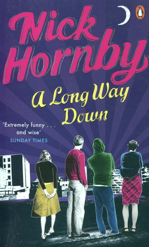 Паперова книга «A Long Way Down», автор Нік Хорнбі - фото №1