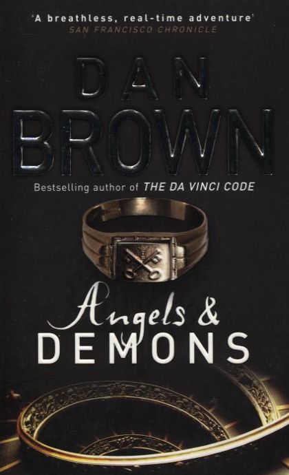 Паперова книга «Angels and Demons», автор Ден Браун - фото №1