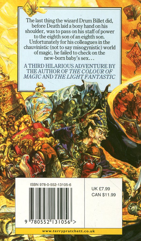 Бумажная книга «Equal Rites. The Third Discworld Novel», автор Терри Пратчетт - фото №1