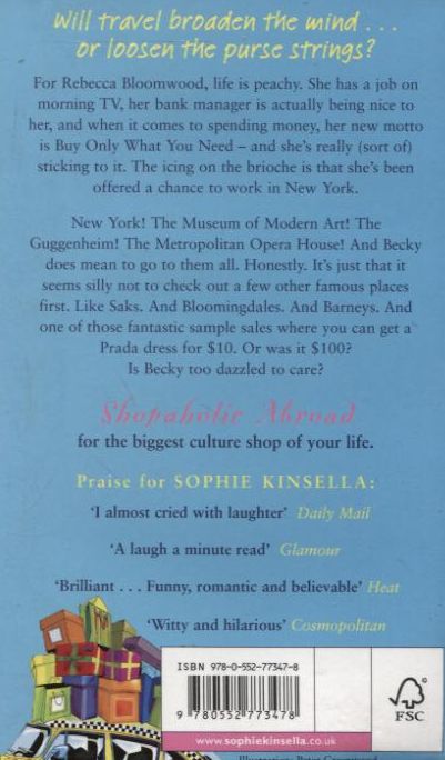 Бумажная книга «Shopaholic Abroad», автор Софи Кинселла - фото №1