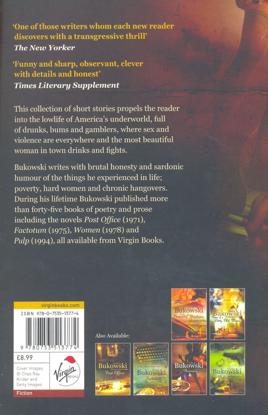 Паперова книга «The Most Beautiful Woman in Town & Other Stories», автор Чарльз Буковскі - фото №1