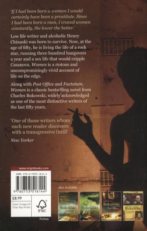Паперова книга «Women», автор Чарльз Буковскі - фото №1