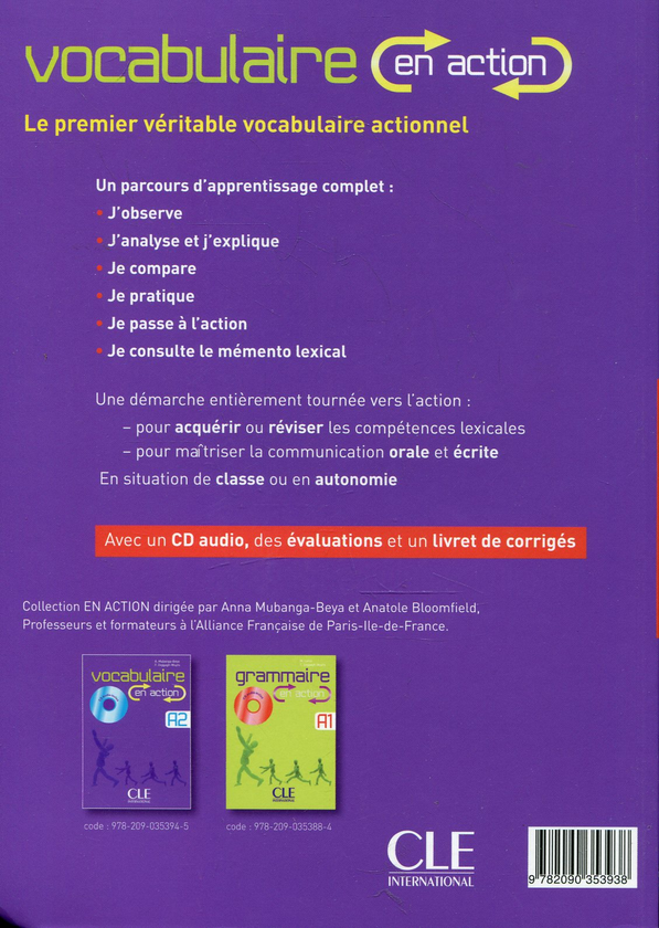 Паперова книга «Vocabulaire en action. Debutant (+ CD)», автор Вірджинія Базу - фото №1