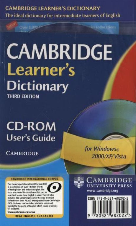 Паперова книга «Cambridge Learners Dictionary (+ CD-ROM)» - фото №1