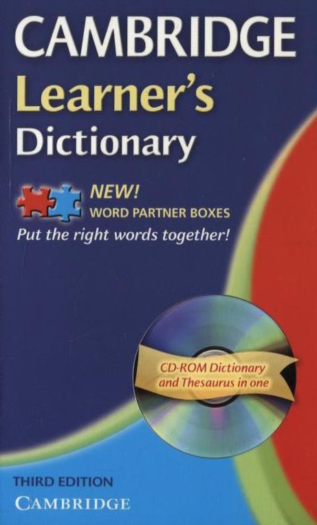 Паперова книга «Cambridge Learners Dictionary (+ CD-ROM)» - фото №1
