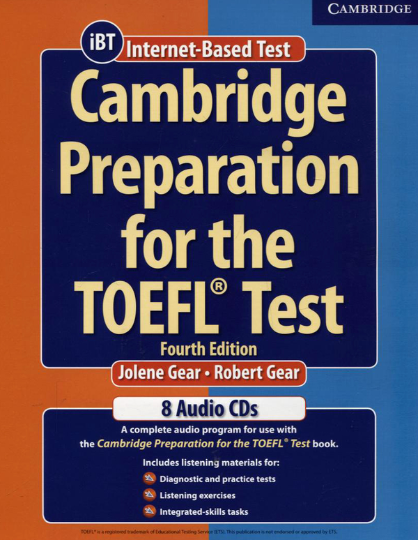 Бумажная книга «Cambridge Preparation for the TOEFL Test (+ 9 CD-ROM)», авторов Роберт Гир, Джолин Гир - фото №1