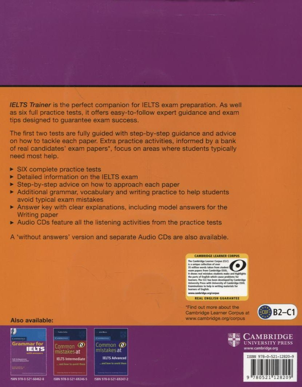 [object Object] «IELTS Trainer. Six Practice Tests with Answers and 3 Audio CDs», авторів Луиза Хашеми, Барбара Томас - фото №3 - мініатюра
