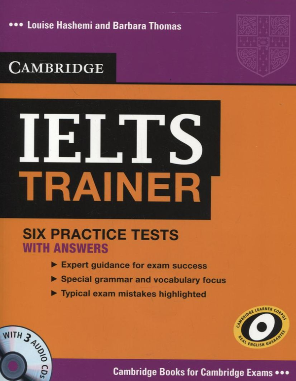 [object Object] «IELTS Trainer. Six Practice Tests with Answers and 3 Audio CDs», авторів Луиза Хашеми, Барбара Томас - фото №1