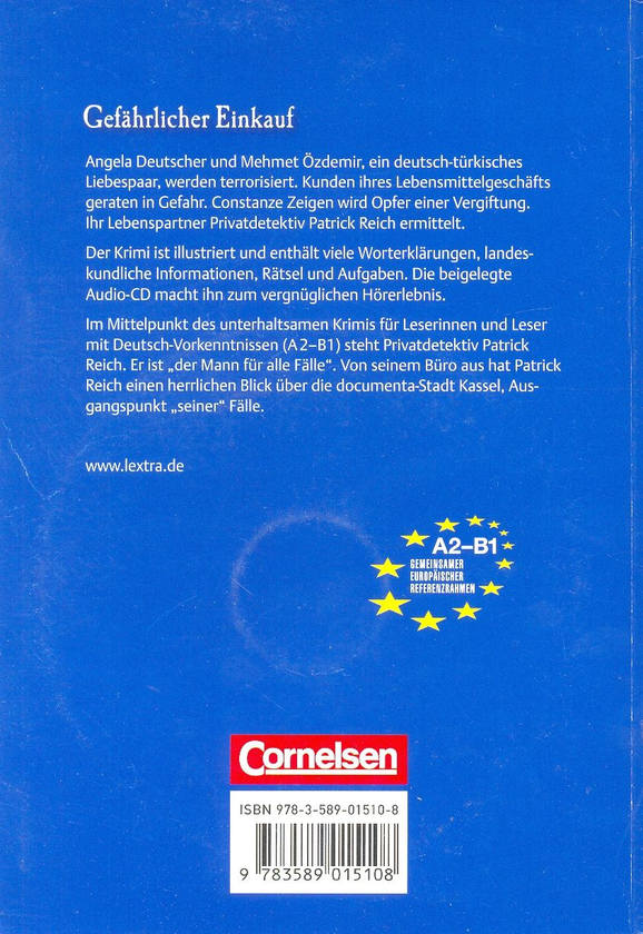 Паперова книга «Gefahrlicher Einkauf. Mit Audio-CD», авторів Фолькер Борбейн, Христіан Баумгартен - фото №1