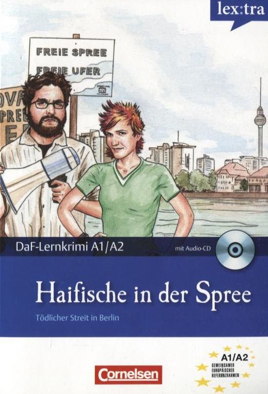 Паперова книга «Haifische in der Spree. A1-A2 (+ CD-ROM)», автор Дітріх Роланд - фото №1