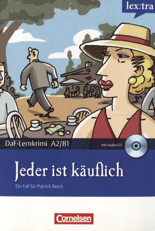 Паперова книга «Jeder ist kauflich. A2-B1 (+ CD-ROM)», авторів Фолькер Борбейн, Марі-Клер Лоек-Відерс - фото №1