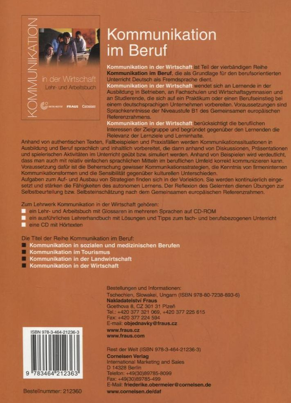 Бумажная книга «Kommunikation in der Wirtschaft (+ CD-ROM)», автор Доротея Леви-Хиллерих - фото №1