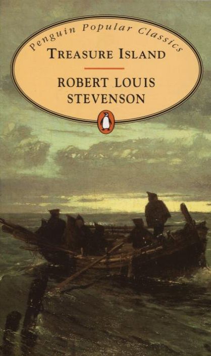 Паперова книга «Treasure Island», автор Роберт Луїс Стівенсон - фото №1