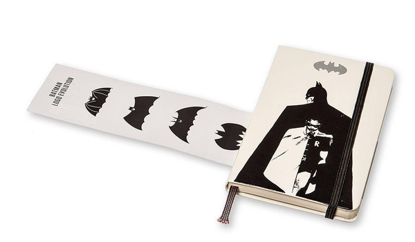  «Карманная записная книжка Moleskine Batman Белая в линию LEBA01MM710 (805-22-0440-091-1, LEBA01MM710)», бренда Moleskine - фото №1
