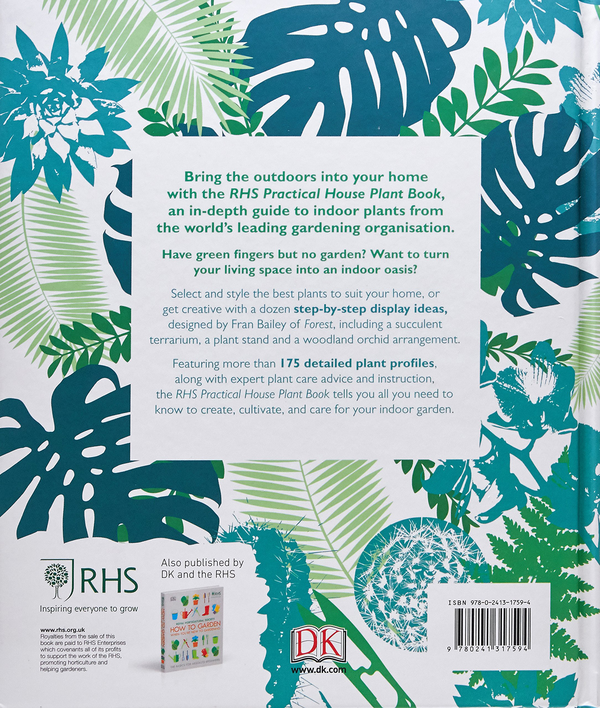Паперова книга «Practical House Plant Book», авторів Френ Бейлі, Зія Алауей - фото №1