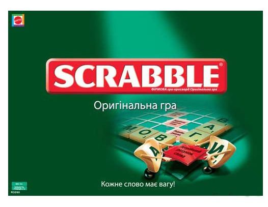  «Настольная игра Scrabble Junior Украинский (РР3090)», бренда Mattel - фото №1