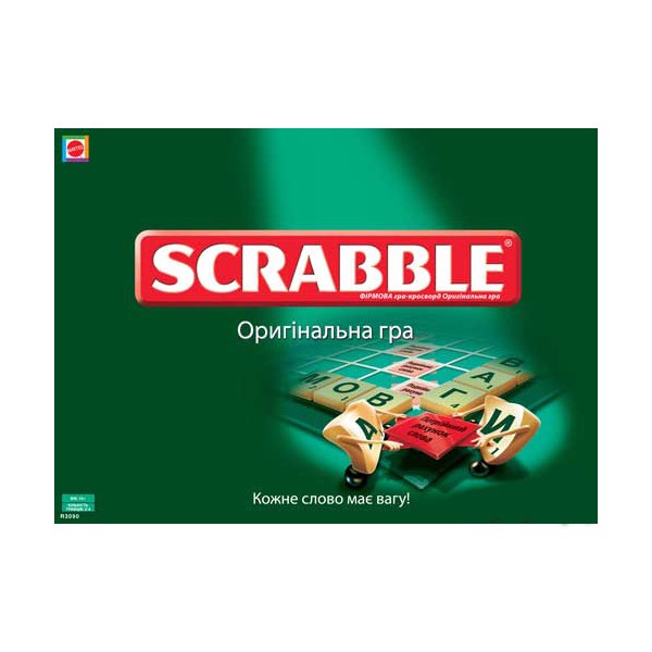  «Настольная игра Scrabble Junior Украинский (РР3090)», бренда Mattel - фото №1
