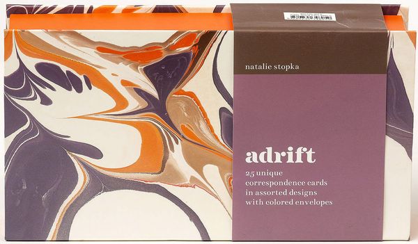 Бумажная книга «Adrift Correspondence Card Box» - фото №1