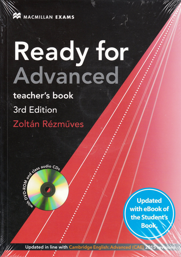 Паперова книга «Ready for Advanced 3rd Edition Teacher's Book + eBook Pack», автор Аманда Френч - фото №1