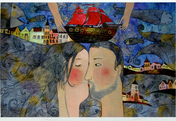 Листівка Dobra Lystivka Вітрила кохання