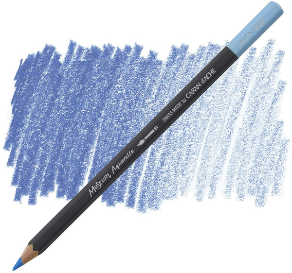  «Карандаш Caran d'Ache Museum Aquarelle Cerulean blue (3510.662)», бренда Caran d'Ache - фото №1