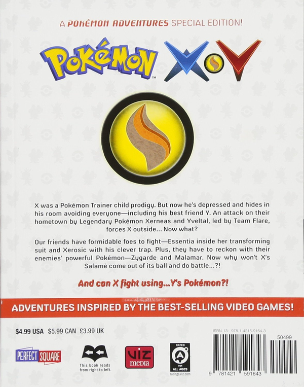Бумажная книга «Pokemon X•Y.  Volume 10», автор Хидэнори Кусака - фото №1