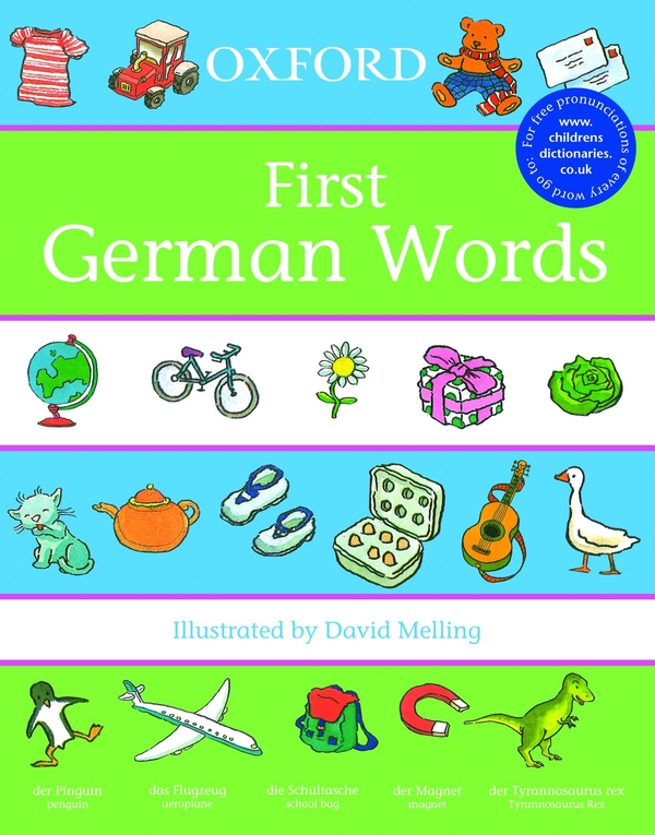 Паперова книга «Oxford First German Word», автор Ніл Морріс - фото №1